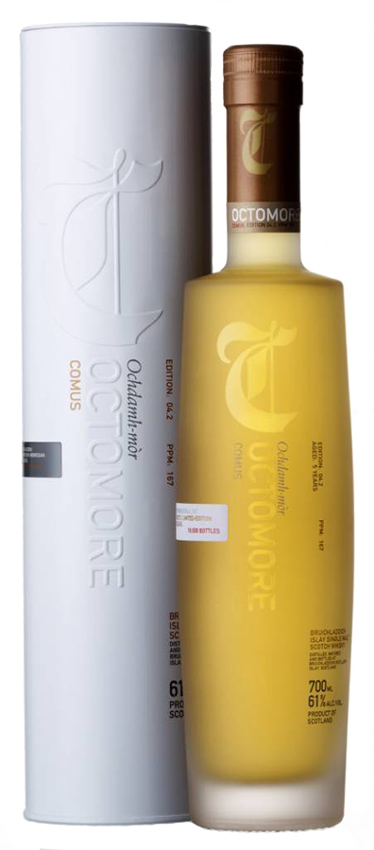 Octomore 5y - 07-12 - 04.2 /167 - Comus 167 PPM, 18000btl, Sauternes finish - 61%