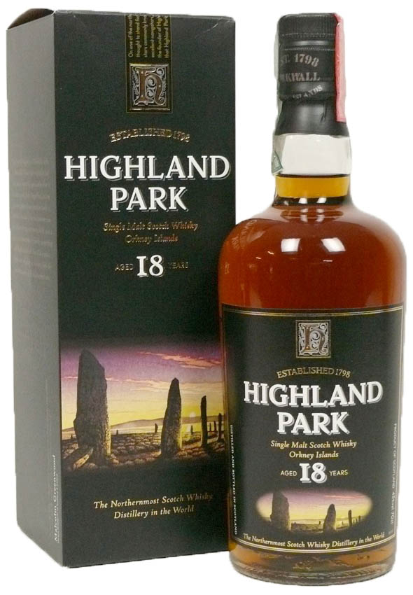 Highland Park 18y ~ 2005 - OB, altes Label - 43%