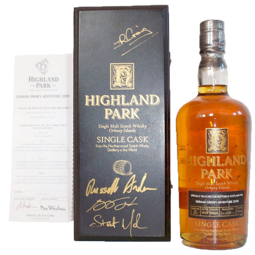 Highland Park 34y - 73-08 - OB, German Orkney Adv. Tour, #6194/A, 42btl - 49,6%