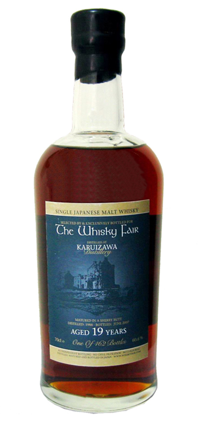 Karuizawa 19y - 88-07 - Whisky Fair, Sherry Butt, 462btl - 60,6%