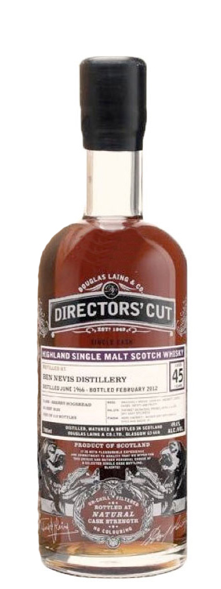 Ben Nevis 45y - 66-12 - DL Directors Cut, Sherry Hogshead 8193, 119btl - 49,6%