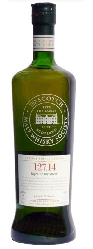 Port Charlotte 09y - 02-11 - SMWS Refill Ex Bourbon Barrel 127.14, 243btl - 65,7%
