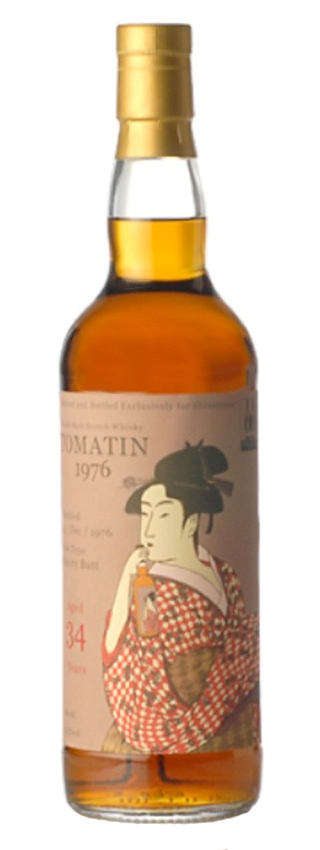 Tomatin 34y - 76-11 - Shinanoya POPPIN - Sherry Butt, 377btl - 51.5%
