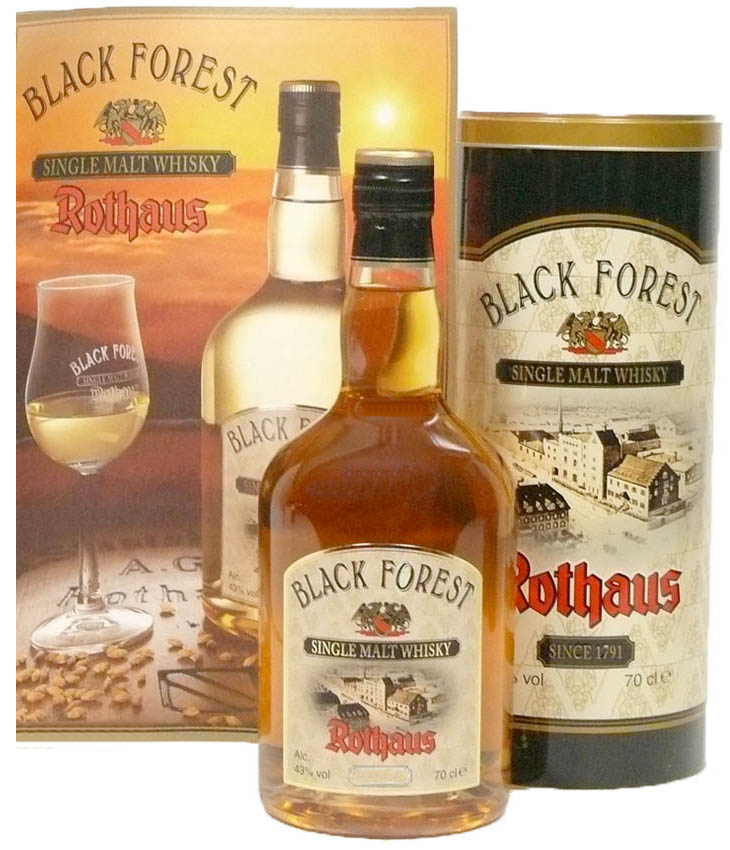 Rothaus 3y - 2008 - Black Forest 4. Auflage - Ex-Bourbonfass - 43%