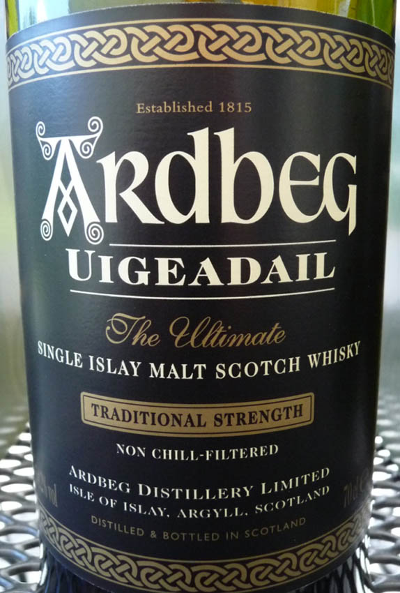 Ardbeg Uigeadail - OB, Bourbon & Sherry Casks - 54,2%