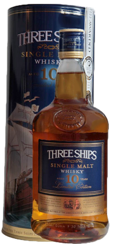 Three Ships 10y - Single Malt Whisky - 43%