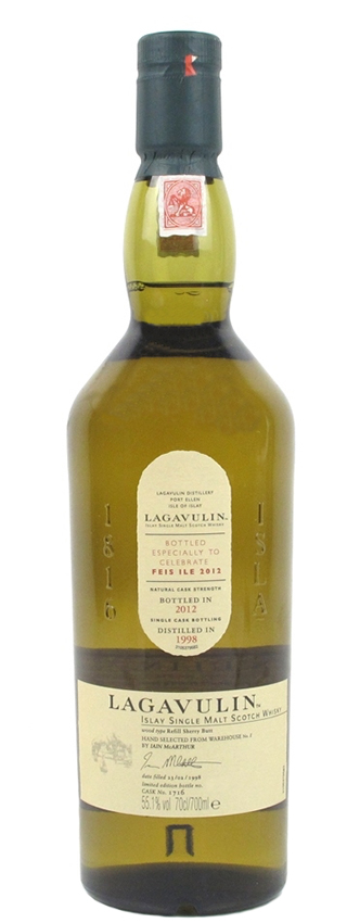 Lagavulin 14y - 98-12 - Feis Ile 2012, Refill Sherry Butt - cask 1716 - 55,1%