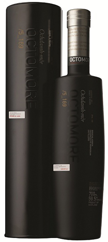 Octomore 05y - 2012 - 05.1 /169 - Ochdamh-mor 169 PPM, bourbon cask, 18000btl - 61,3%