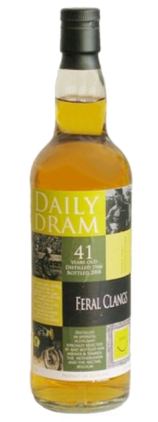 Glenfarclas 41y - 66-08 - Feral Clangs, Daily Dram, Bourbon Cask, 748btl - 45,7%