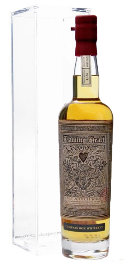 Flaming Heart - 2010 - 3. Edition, 10th Anniversary Bottling, 4.186btl - 48.9%