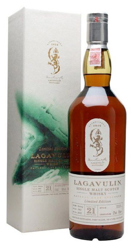 Lagavulin 21y - 91-12 - First fill ex-sherry European Oak casks, 2772btl - 52%