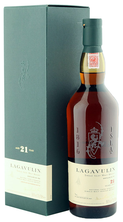 Lagavulin 21y - 85-07 - Spanish Sherry European Oak casks, 6642btl - 56,5%