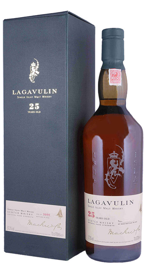 Lagavulin 25y - 77-02 - OB, 9.000btl - 57,2%