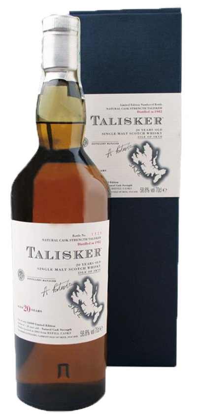 Talisker 20y - 82-03 - OB, Refill Bourbon casks, 12.000btl - 58,8%