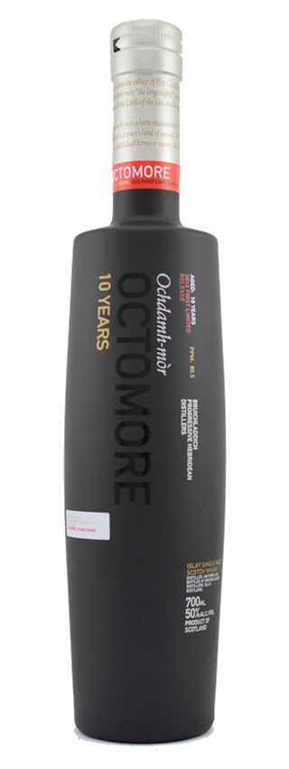 Octomore 10y - 2012 - First Limited Release 80,5ppm - 50%