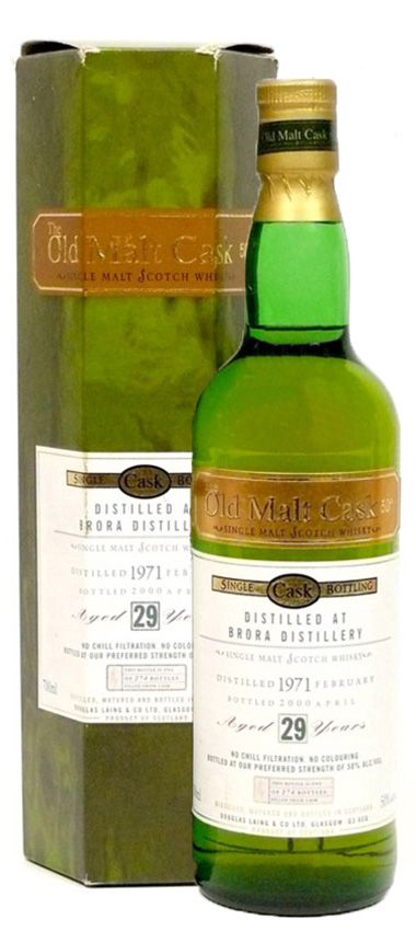 Brora 29y - 71-00 - Douglas Laing Old Malt Cask, 274btl - 50,0%