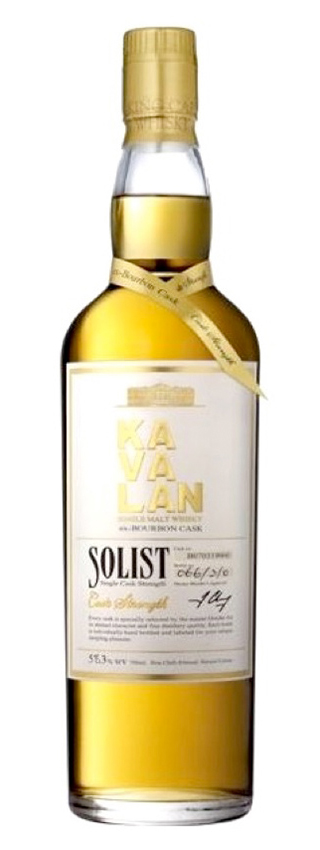 Kavalan - 2012 - Solist ex-Bourbon Cask B080616001, 206btl - 56,3%
