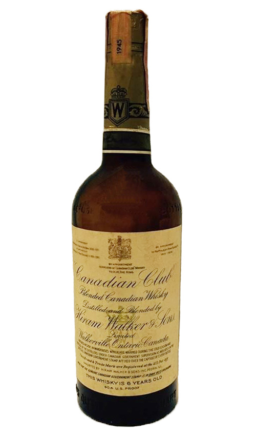 Canadian Club - 1945 - Old Blend - 40%