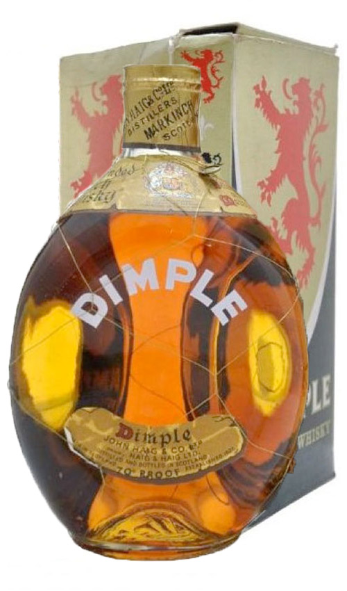 Dimple Old Blend ~1950´s - Specially Selected & Matured John Haig, tin cap, 70° proof - 40%