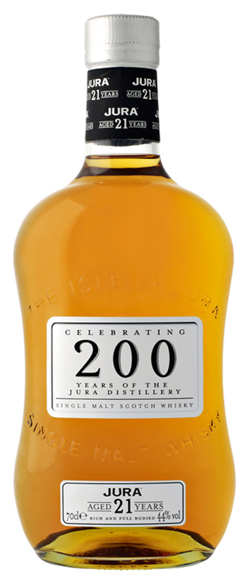 Jura 21y - 89-10 - OB, 200 Years Of The Jura Distillery, 1.200btl - 44%