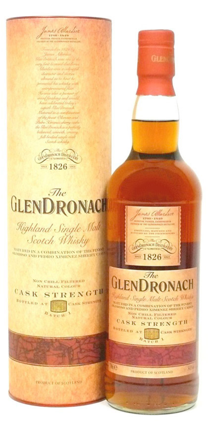 Glendronach - 2012 - OB, Cask Strength, Batch 1, Oloroso & PX Casks, 12.000btl - 54,8%