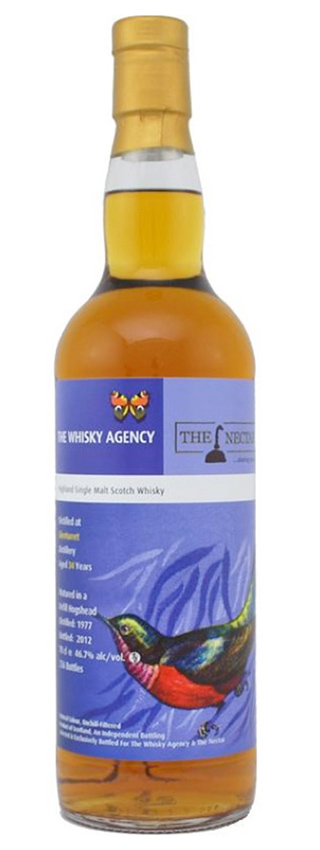 Glenturret 34y - 77-12 - TWA with the Nectar, Ex-Bourbon Cask, 256btl - 46,7%