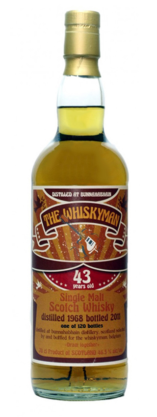 Bunnahabhain 43y - 68-11 - TWm Dram Together, 120btl - 46,5%