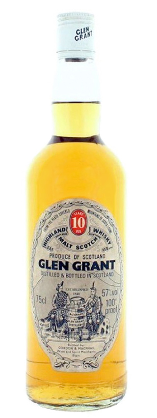 Glen Grant 10y - G&M, Licensed Bottling 100°Proof, 75cl - 57%