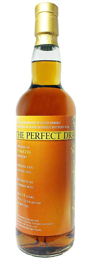 Tomatin 34y - 76-11 - TWA, The Perfect Dram, Sherry butt, 396btl - 51,9%