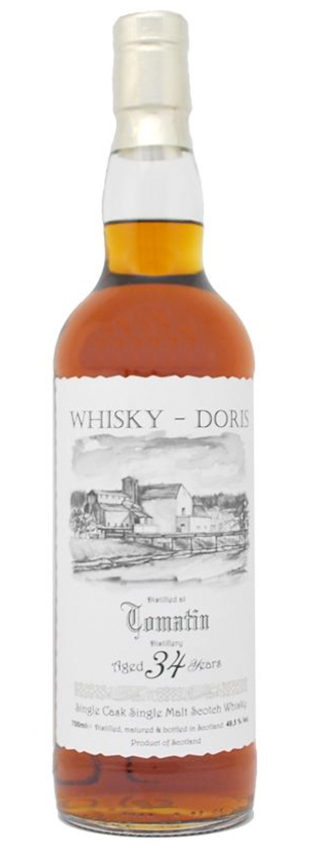 Tomatin 34y - 76-11 - WD, Sherry Hogshead, Cask no.9, 139btl - 49,5%