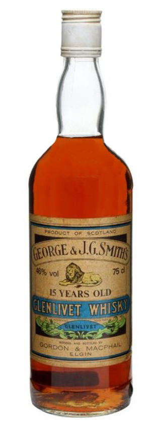 Glenlivet 15y ~ 56-71 - G&M, 26 2/3 Fl.Ozs, 80 Proof - 46%