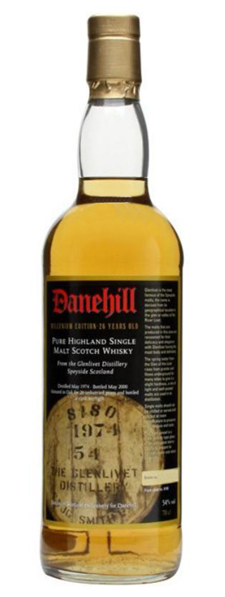 Glenlivet 26y - 74-00 - UDB, Danehill, Cask 8180, 197btl - 54%