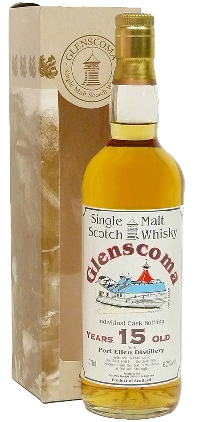 Port Ellen 15y - 81-96 - Glenscoma, Oak Wood - 62%