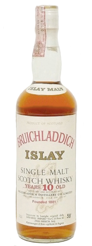 Bruichladdich 10y ~67-77 - OB for Samaroli - 58%