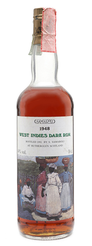 West Indies 42y - 48-91 - Samaroli, Dark Rum, Btl Nr.283 - 49%