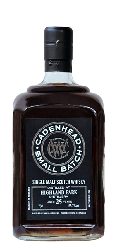 Highland Park 25y - 88-13 - Cadenhead, Small Batch, Sherry Butts, 1086btl - 55,7%