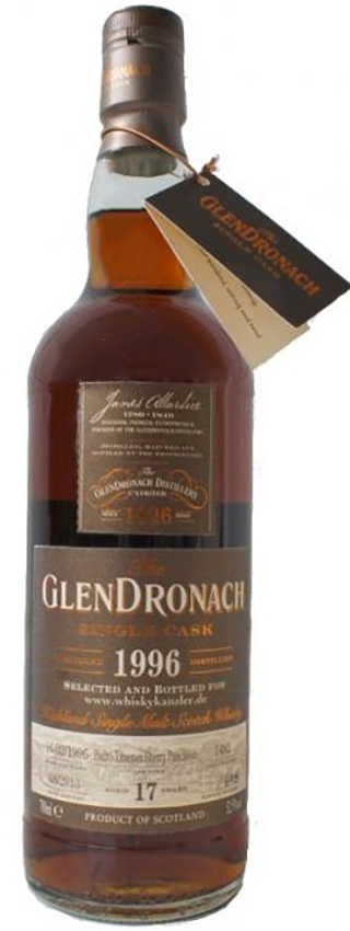 Glendronach 17y - 96-13 - OB for Whiskykanzler CWH 13, PX #1482, 698btl - 53%