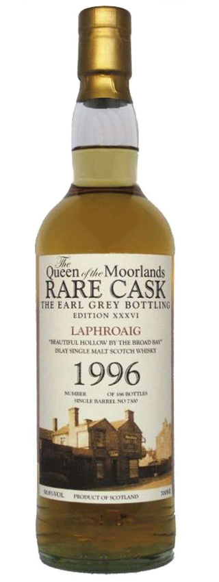 Laphroaig 14y - 96-10 - Queen of the Moorlands, Rare Cask Ed. #7300, 186btl - 50,8%