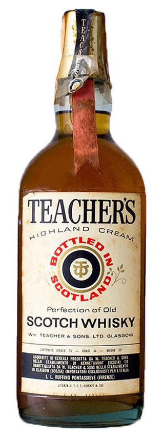 Teachers ~1970er - Highland Cream, Blended Scotch Whisky - 44%