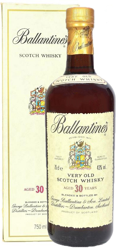 Ballentines 30y ~48-78 - Blended Very Old Scotch Whisky - 43%