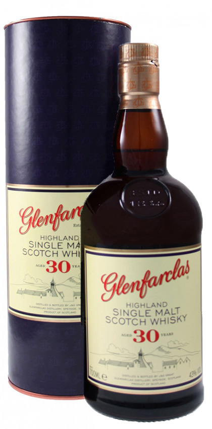 Glenfarclas 30y - 2008 - OB, new label - 43%
