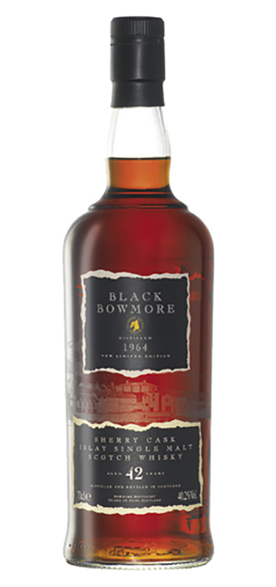 Bowmore 42y - 64-07 - OB, Black, Sherry casks, 827btl - 40,5%