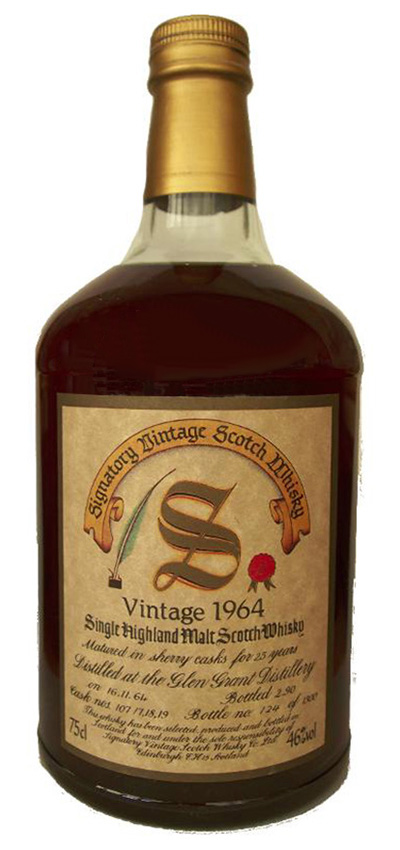 Glen Grant 25y - 64-90 - Signatory for Velier, Sherry Cask 107 17/18/19, 1300btl - 46%