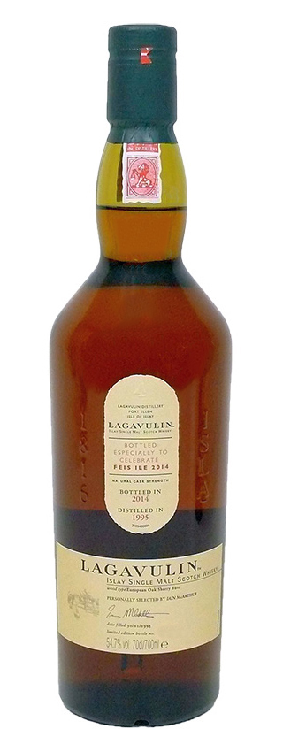 Lagavulin 19y - 95-14 - OB, Feis Ile 2014, Euro Oak Sherry Butts, 3.500btl - 54,7%