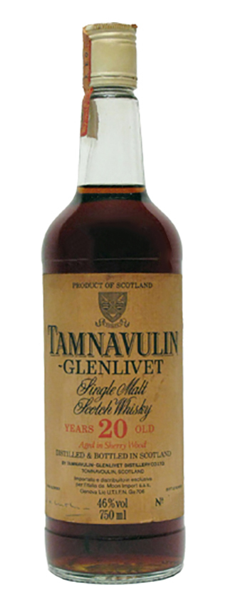 Tamnavulin 20y - 1980er - OB Sherry Wood - 46%