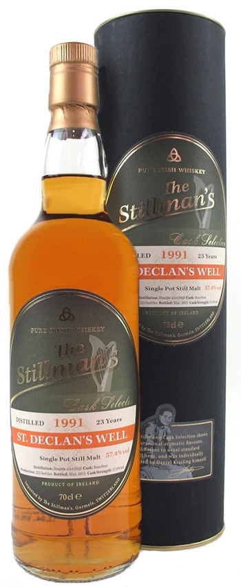 Irish Single Malt 22y - 91-14 - The Stillman´s St.Patrick´s Prayer, Bourbon Cask, 195btl - 56,6%