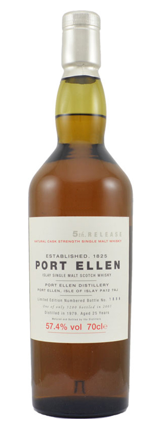 Port Ellen 25y - 79-05 - 5th Annual Release, 5.280btl - 57,4%