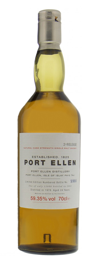 Port Ellen 24y - 78-02 - 2nd Annual Release, 12.000btl - 59,4%