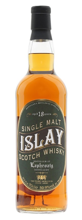 Laphroaig 18y - 2014 - TWE, Retro Label for Whisky Show 2014 - 50,9%