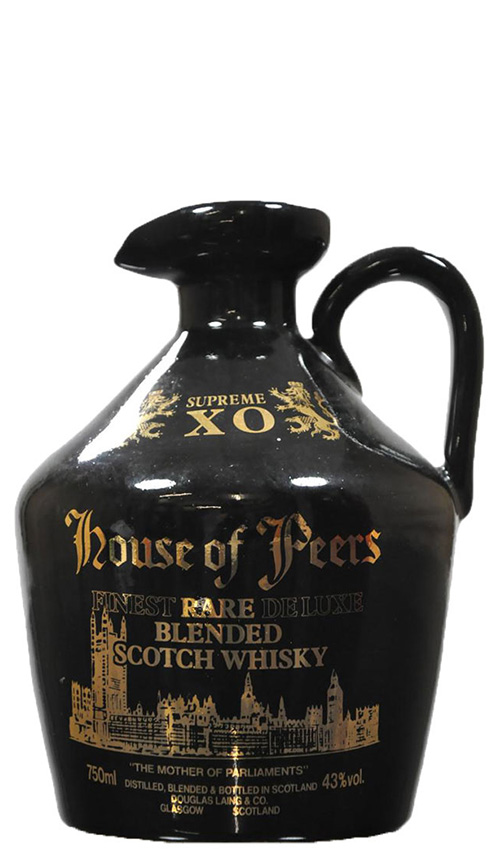 House of Peers ~1970er - Douglas Laing, Supreme XO Blend, Decanter, 75° - 43%